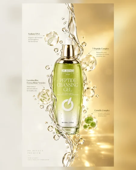 Gel rửa mặt DR.BEFACE PREMIUM® Peptide Cleansing Gel