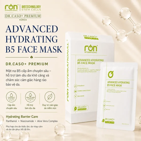 Mặt nạ giấy B5 cấp ẩm Advanced Hydrating B5 Face Mask - Ảnh 8