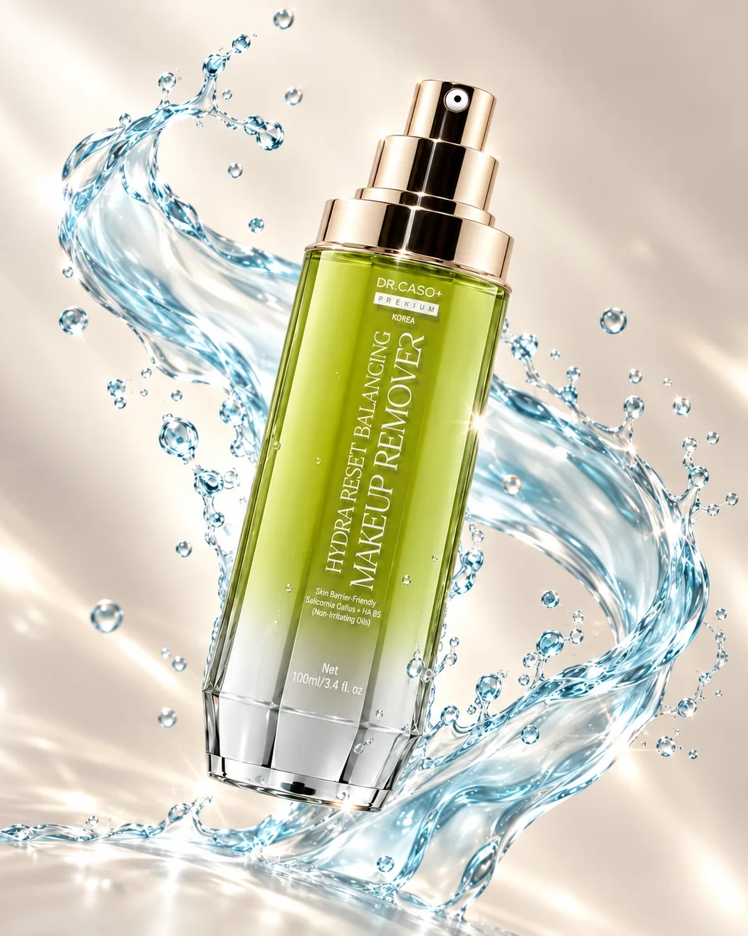 Nước tẩy trang đa tầng DR.CASO+ PREMIUM® Hydra Reset Balancing Makeup Remover - Ảnh 6