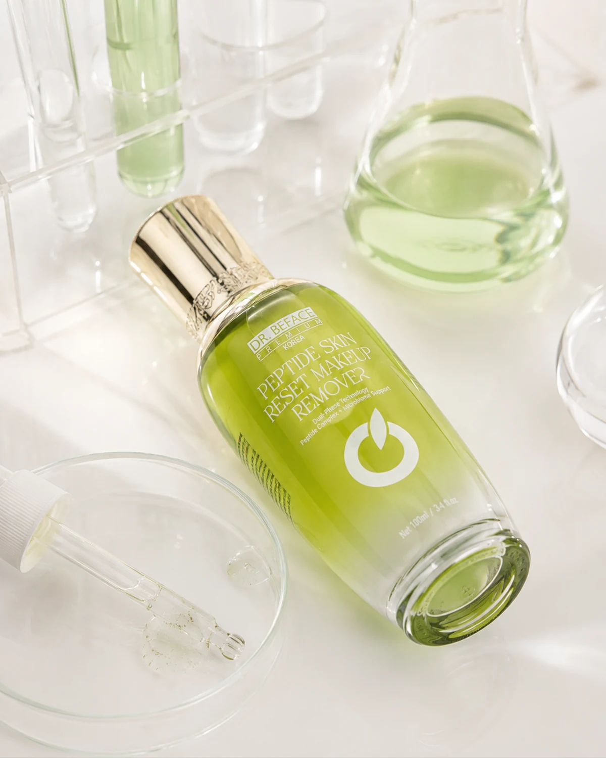 Nước tẩy trang peptide DR.BEFACE PREMIUM® Peptide Skin Reset Makeup Remover - Ảnh 8