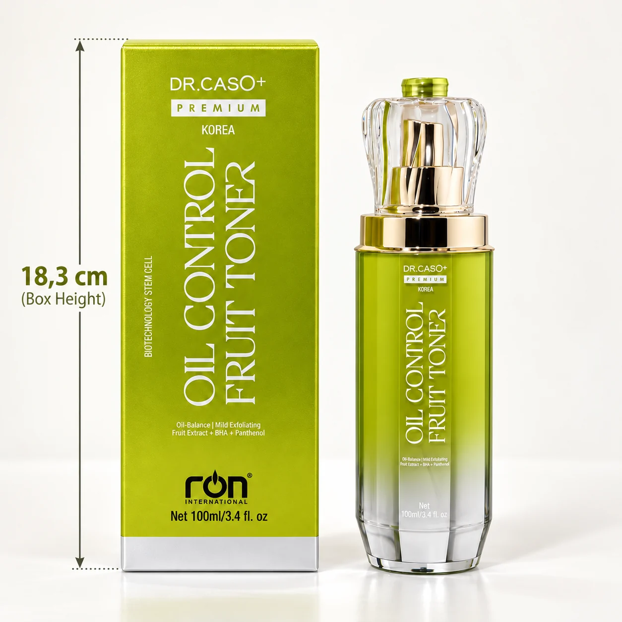 Nước hoa hồng DR.CASO+ PREMIUM® Oil Control Fruit Toner - Ảnh 7